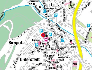 Anfahrtsplan AMS Imst