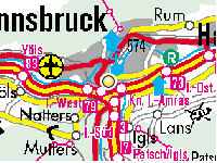 Anfahrtsplan BIZ Innsbruck