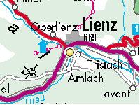 Anfahrtsplan BIZ Lienz 
