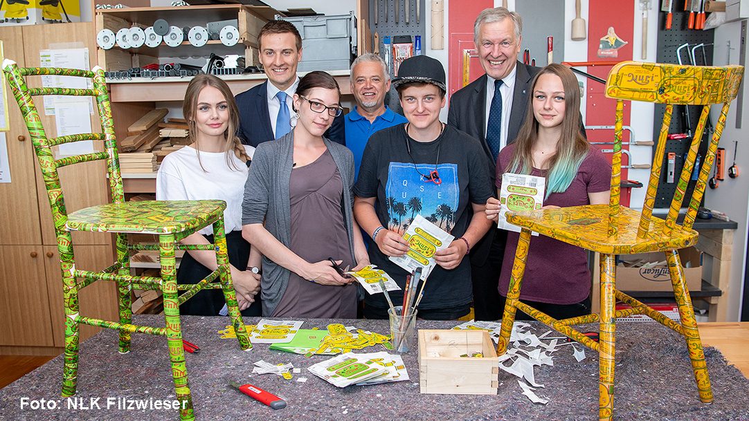 Foto der Pressekonferenz des AMS NÖ am 19. Juni 2019