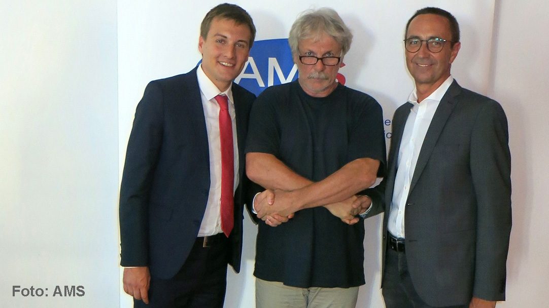 Foto der Pressekonferenz zum Leiterwechsel im AMS Melk am 2. Juli 2019