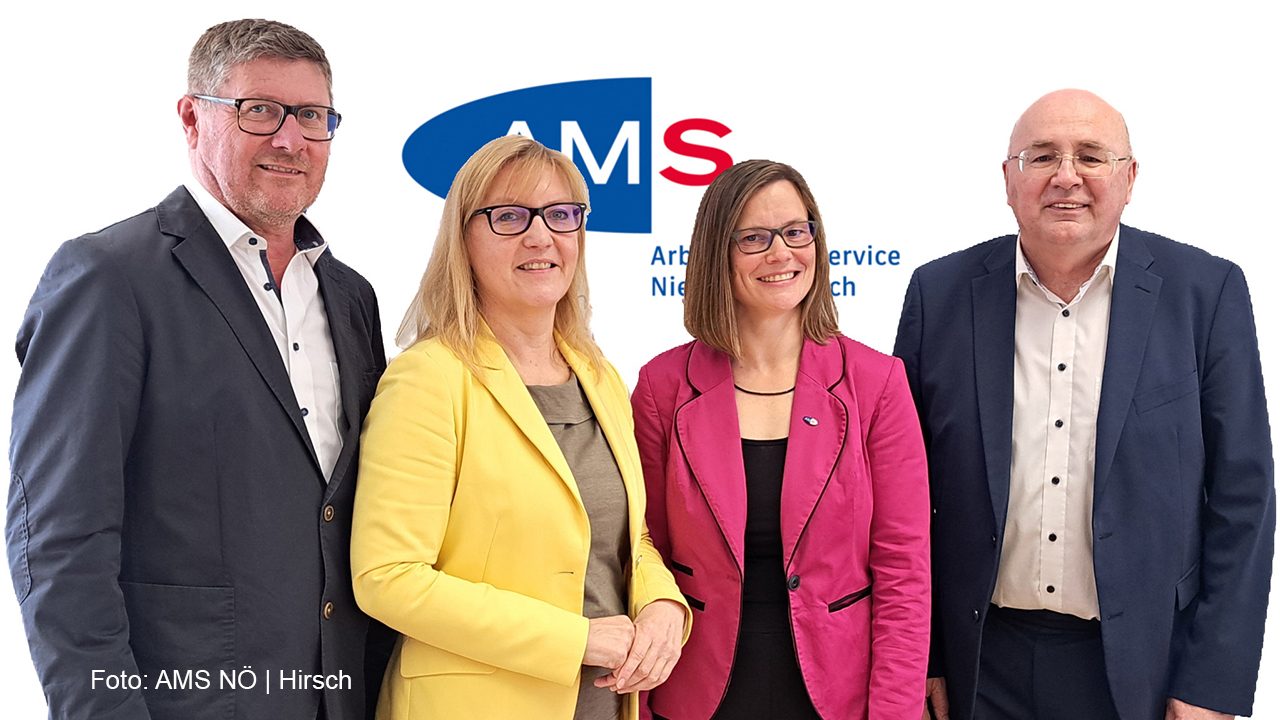 Foto vom, Leiterwechsel im Arbeitsmarktservice Gmünd