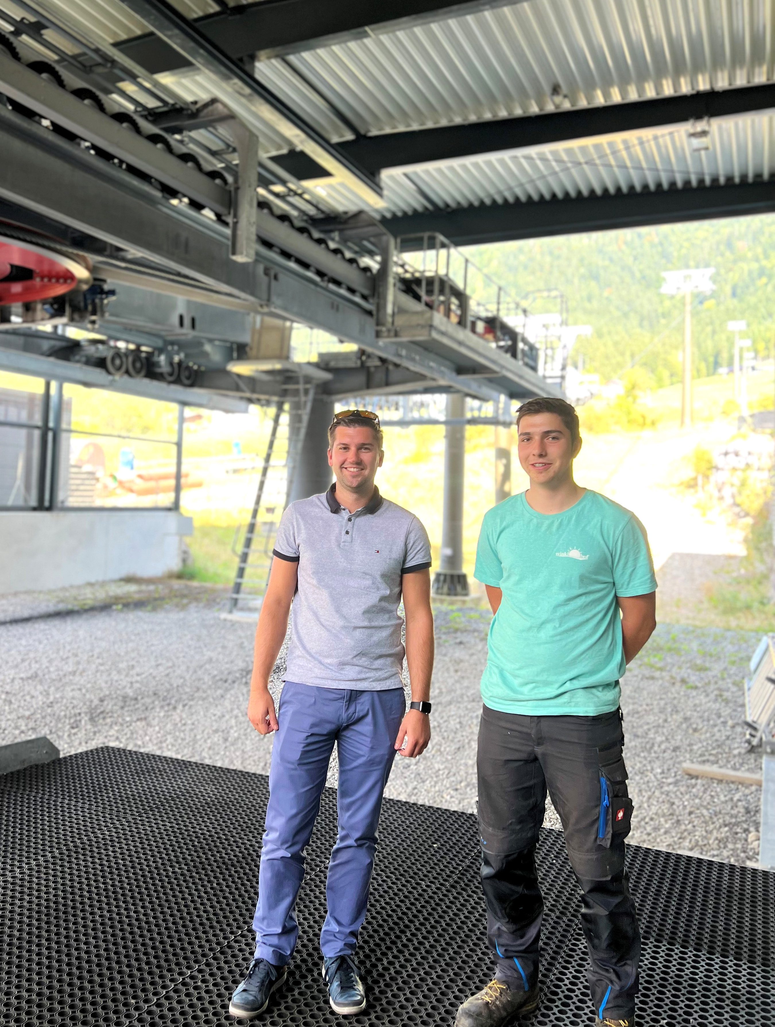 v.l.: Philipp Hofstätter und Josef Lanner