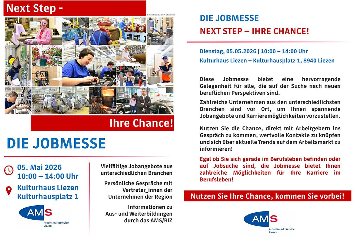 20260505 Jobmesse_Einladung_Liezen