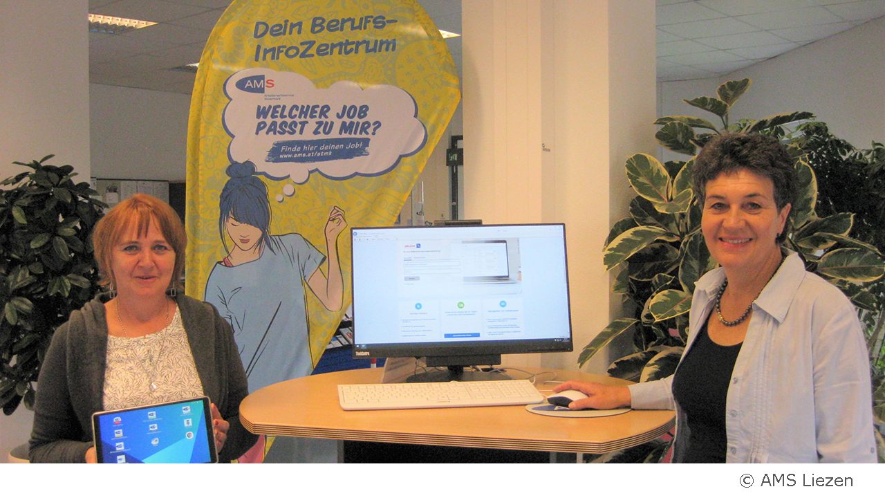 Foto: Mitarbeiter_innen des BIZ Liezen