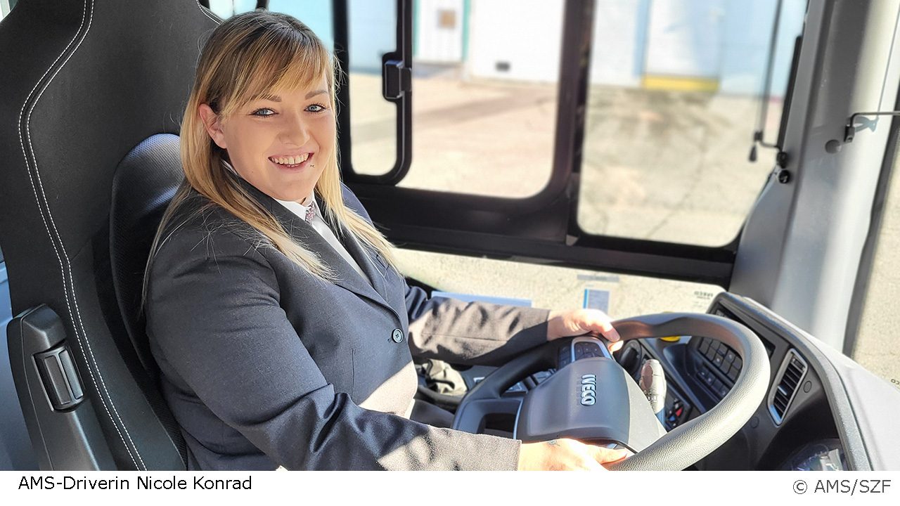 AMS-Driverin Nicole Konrad