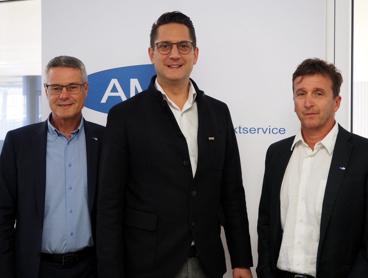 Anton Kern, AMS; Alois Rainer, WK; und Bernhard Pichler, AMS bei der PK zum EOJD in Tirol