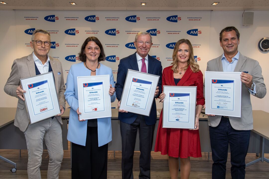 Bild Pressefoto Lehrstellen Challenge AMS Salzburg
