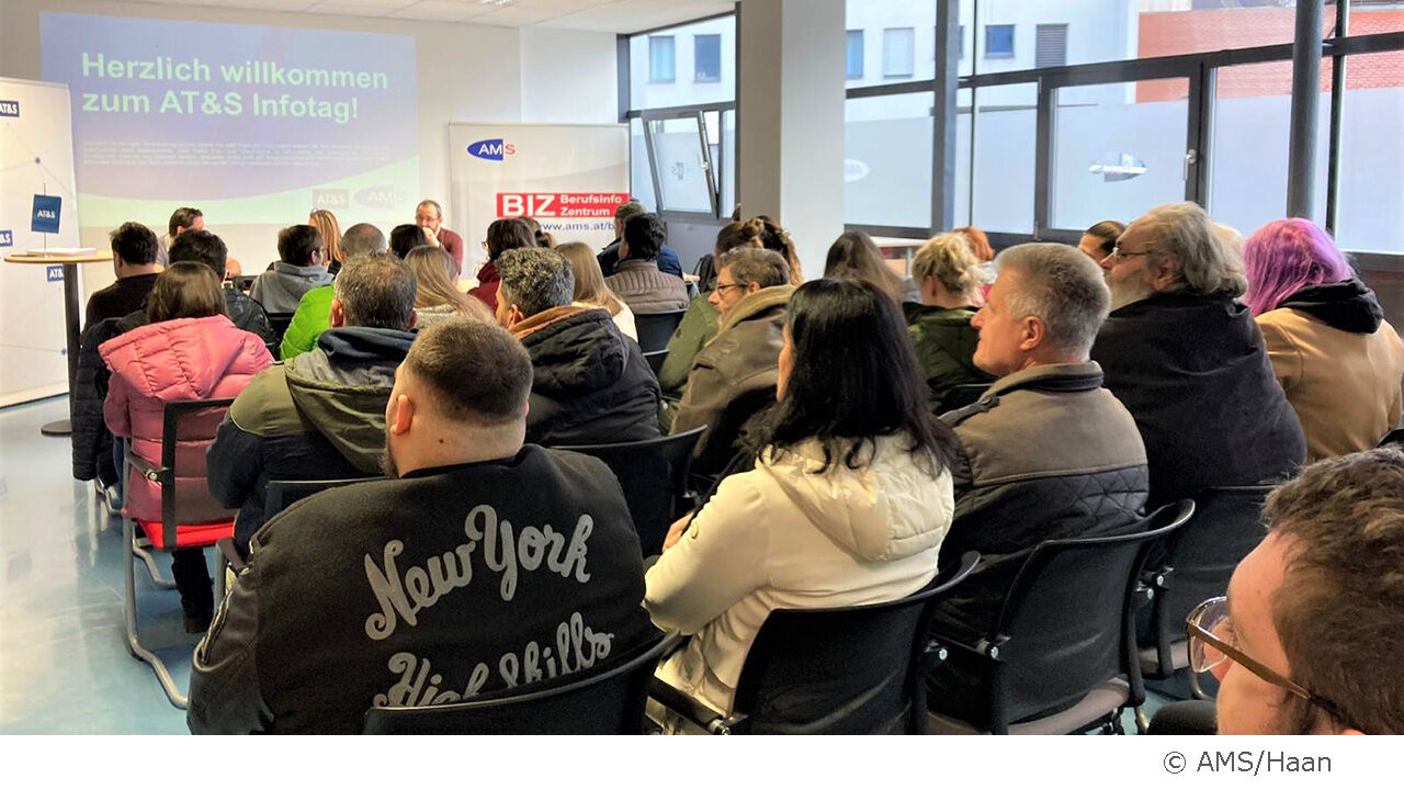 Jobbörse mit AT&S im AMS Leoben