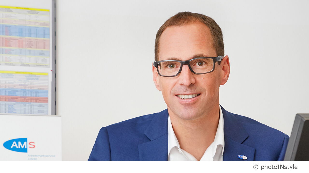 Helge Röder, Leiter der Geschäftsstelle Liezen des AMS Steiermark