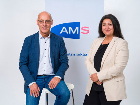 Mag. Karl-Heinz Snobe / Yvonne Popper-Pieber, Landesgeschäftsführung  AMS Steiermark