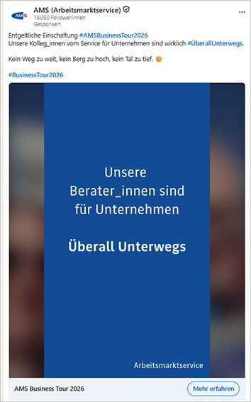 LinkedIn Posting mit Video