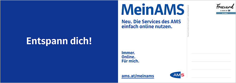 Freecard zu MeinAMS
